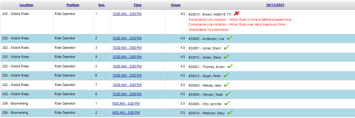 Compliance and Monitoring